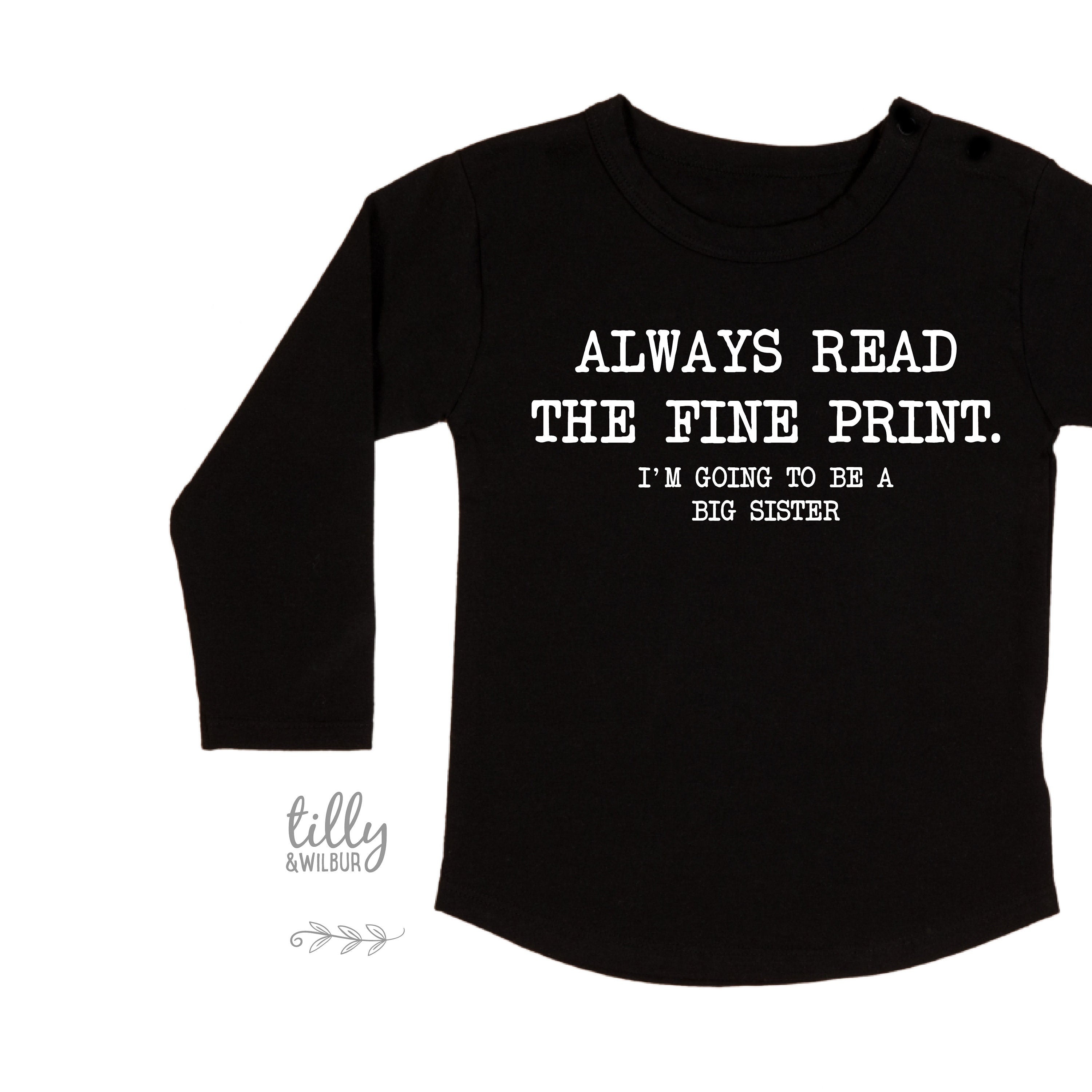 Big Sister T-Shirt - Comfortable & Stylish Sibling Gift for Women & Girls - Perfect for Family Events, Birthdays & Sister Bonding