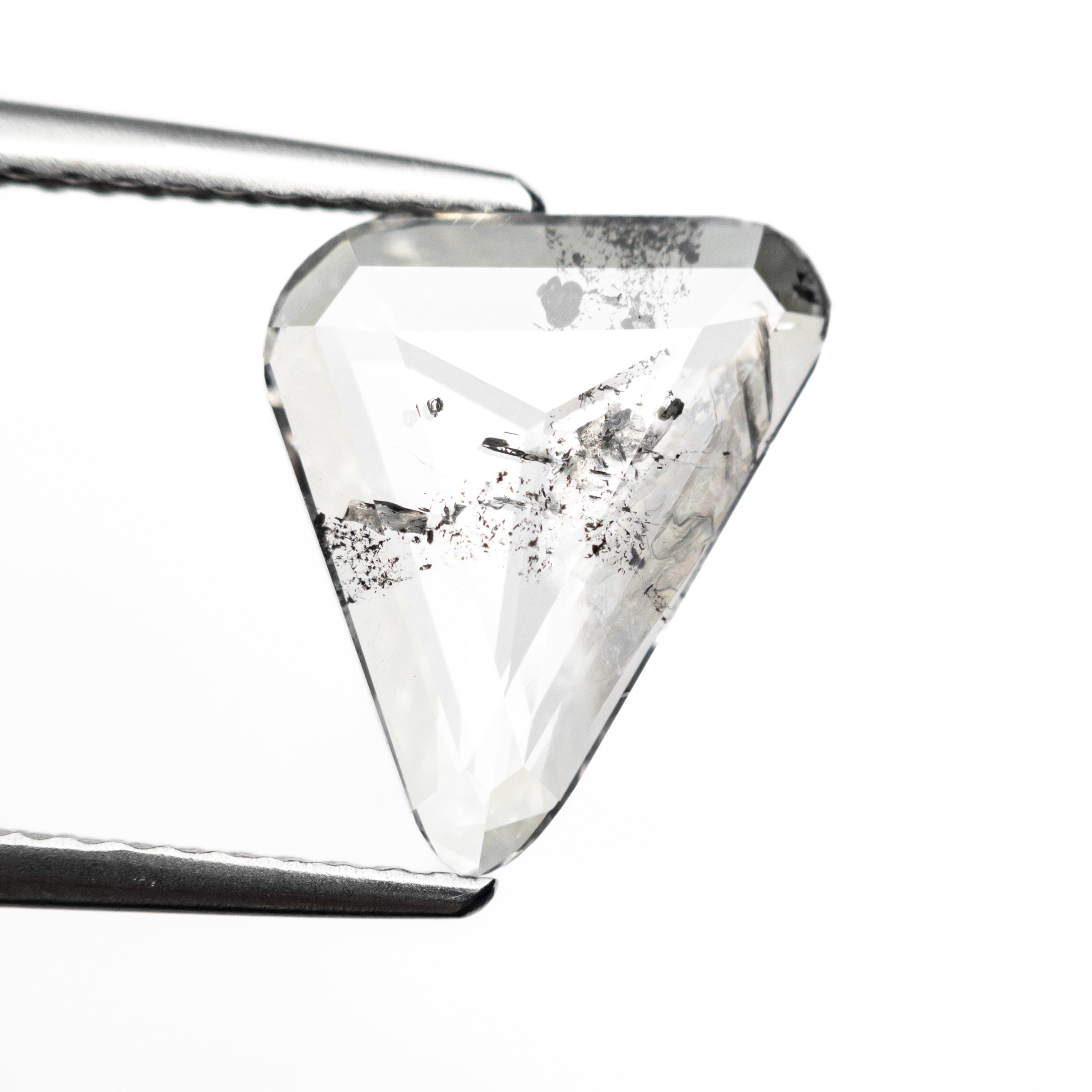 1.87ct 11.25x8.58x2.06mm Amorphous Rose Cut Gemstone - Unique Handcrafted Jewelry for Engagement Rings & Necklaces