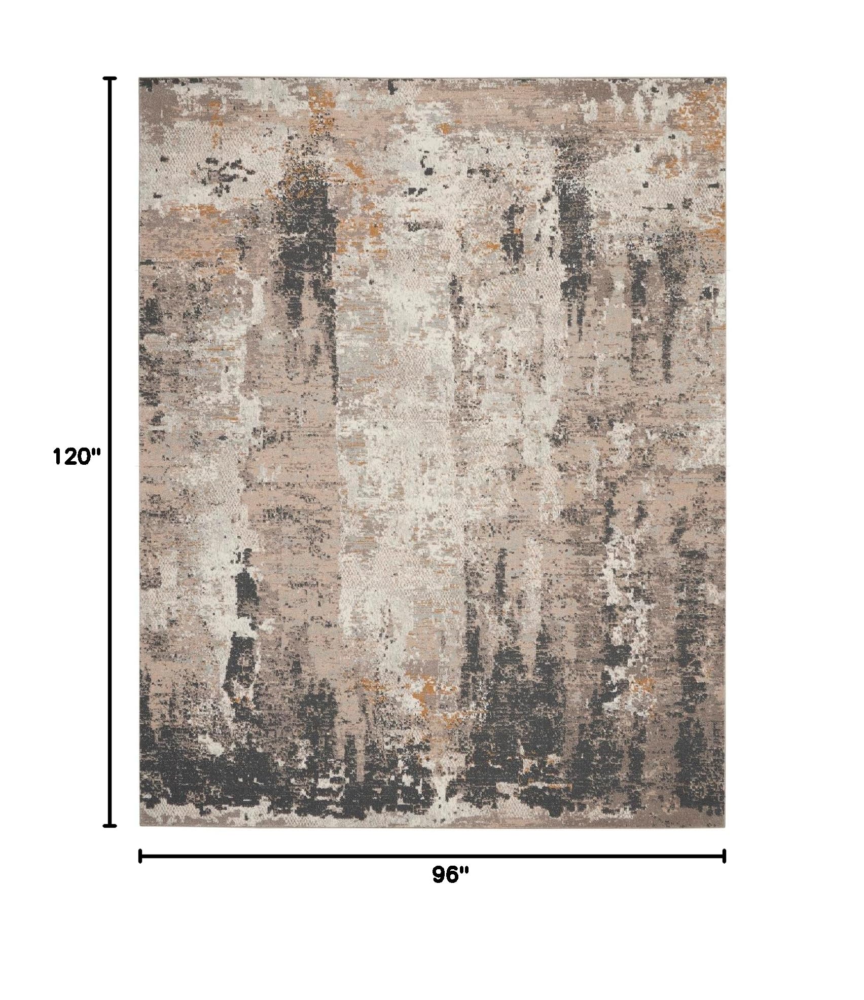 Nourison Ludlow Modern Cream Grey 7'10