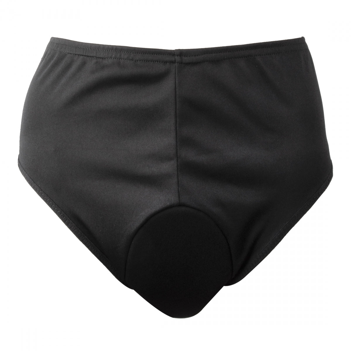 Andiamo Women's Padded Brief Underwear - Black - Medium - Comfortable Cotton Panties for Everyday Wear | Perfect for Work, Yoga & Lounge