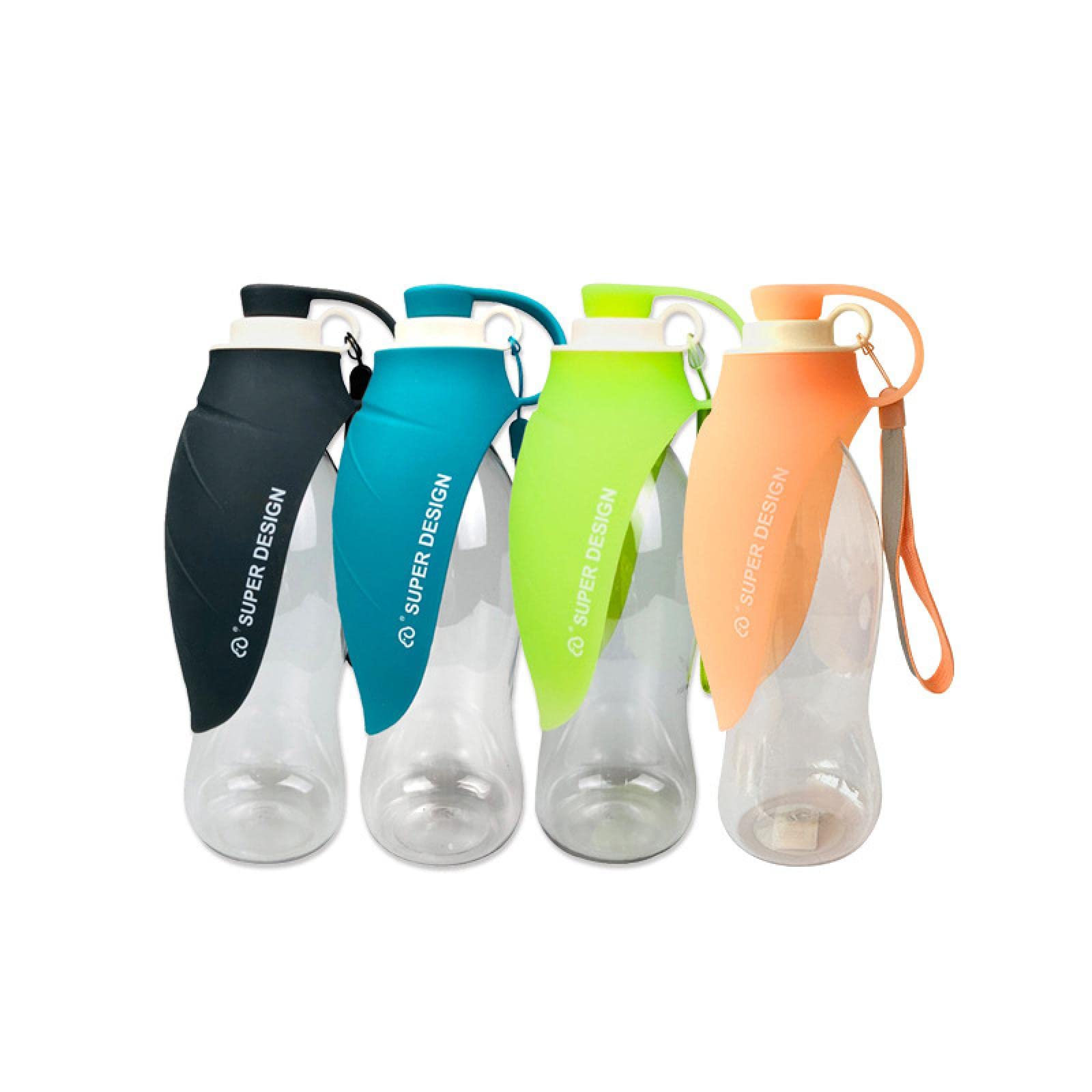 Portable 650ml Silicone Pet Water Bottle - Collapsible Outdoor Kettle for Dogs, Leak-Proof Travel Water Cup - Perfect for Hiking, Camping & Daily Walks (Green)