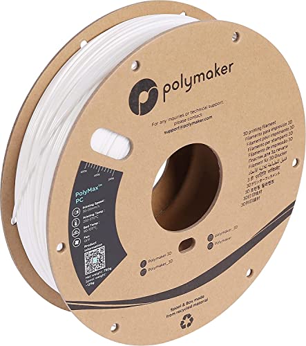 2.85mm 0.75kg Tough Pc, White