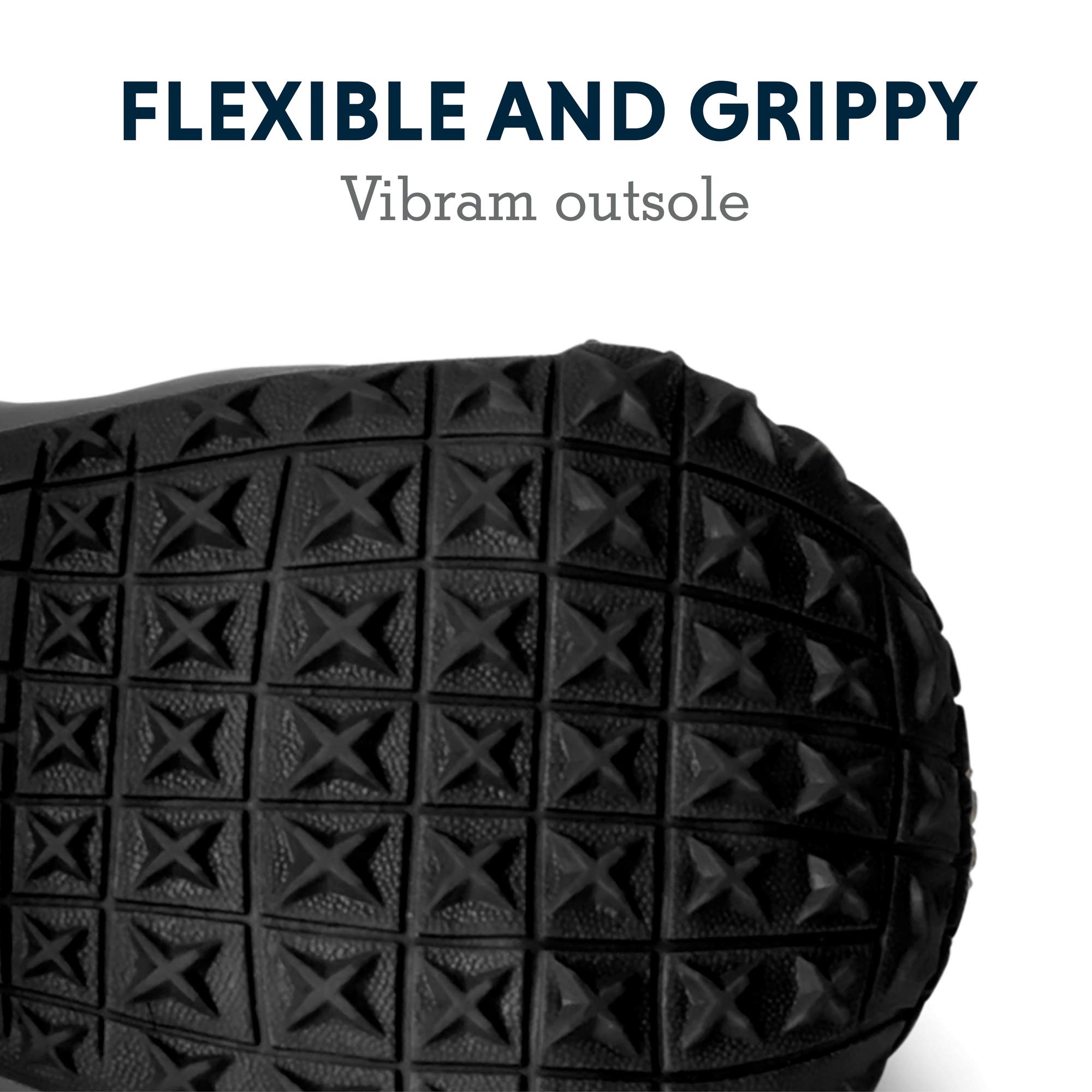 Ruffwear Grip Trex Dog Boots - Waterproof Hiking & Running Booties with Durable Rubber Soles for Dogs - Obsidian Black (1.50