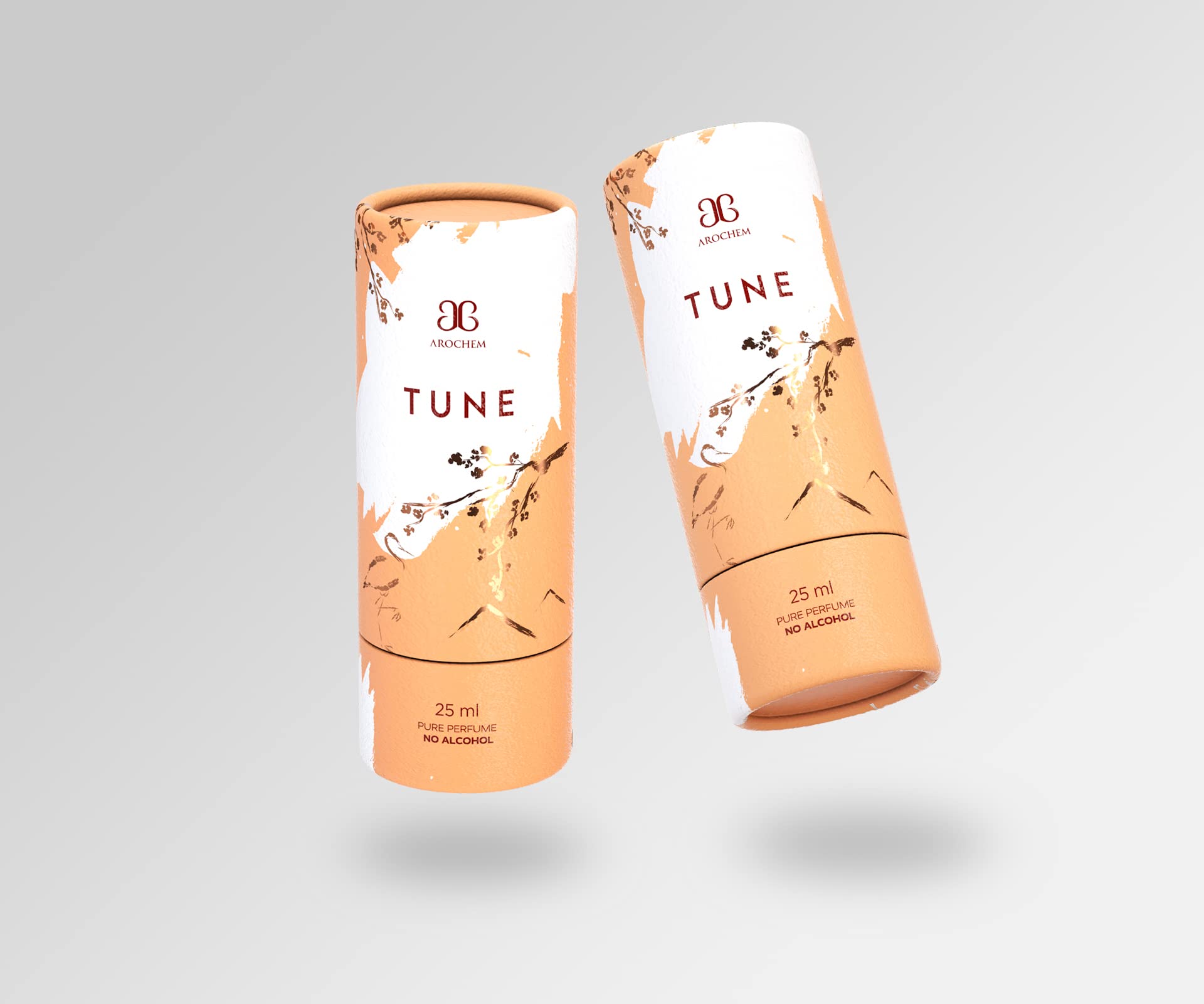AROCHEM Tune 25ml Pure Perfume Oil - Alcohol-Free Roll On Unisex Fragrance for Men & Women | Perfect for Travel, Office & Everyday Wear