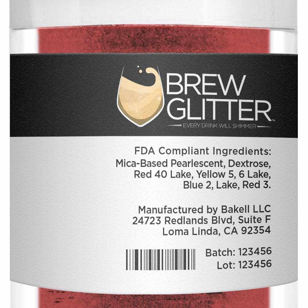 Christmas Glitter Combo Pack B - 12 Piece Set with 25g Jars for Holiday Crafts, DIY Ornaments & Festive Decorations - Premium Brew Glitter Collection