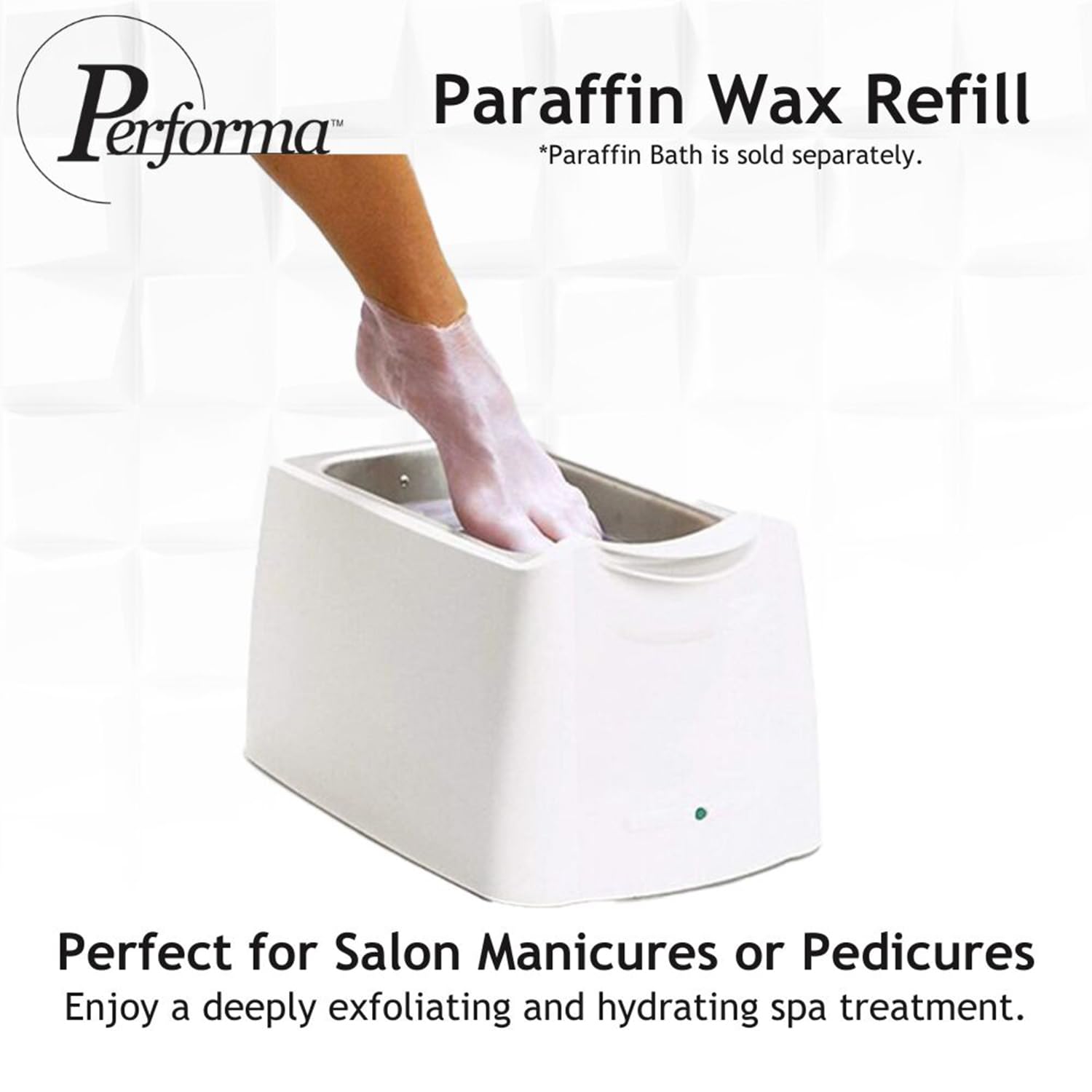 Premium Medical Grade Paraffin Wax Refill - 1 Pound Lavender Scented Blocks (Case of 36) | Paraffin Bath Wax for Hands & Feet | Spa & Physical Therapy Use | Moisturizing Treatment for Dry Skin & Joint Pain Relief