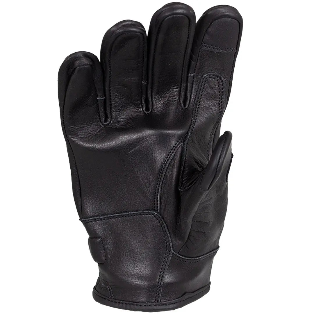 Premium Men's Leather Gloves with Diamond Stitch Design - Durable & Stylish for Motorcycle Riding, Winter Driving & Outdoor Activities