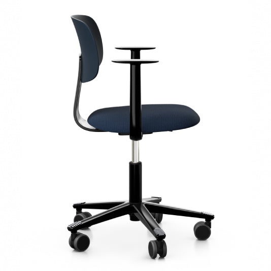 HÅG Tion 2140 Crowberry Ergonomic Office Chair - Adjustable Height & Lumbar Support for Home & Workspace Comfort