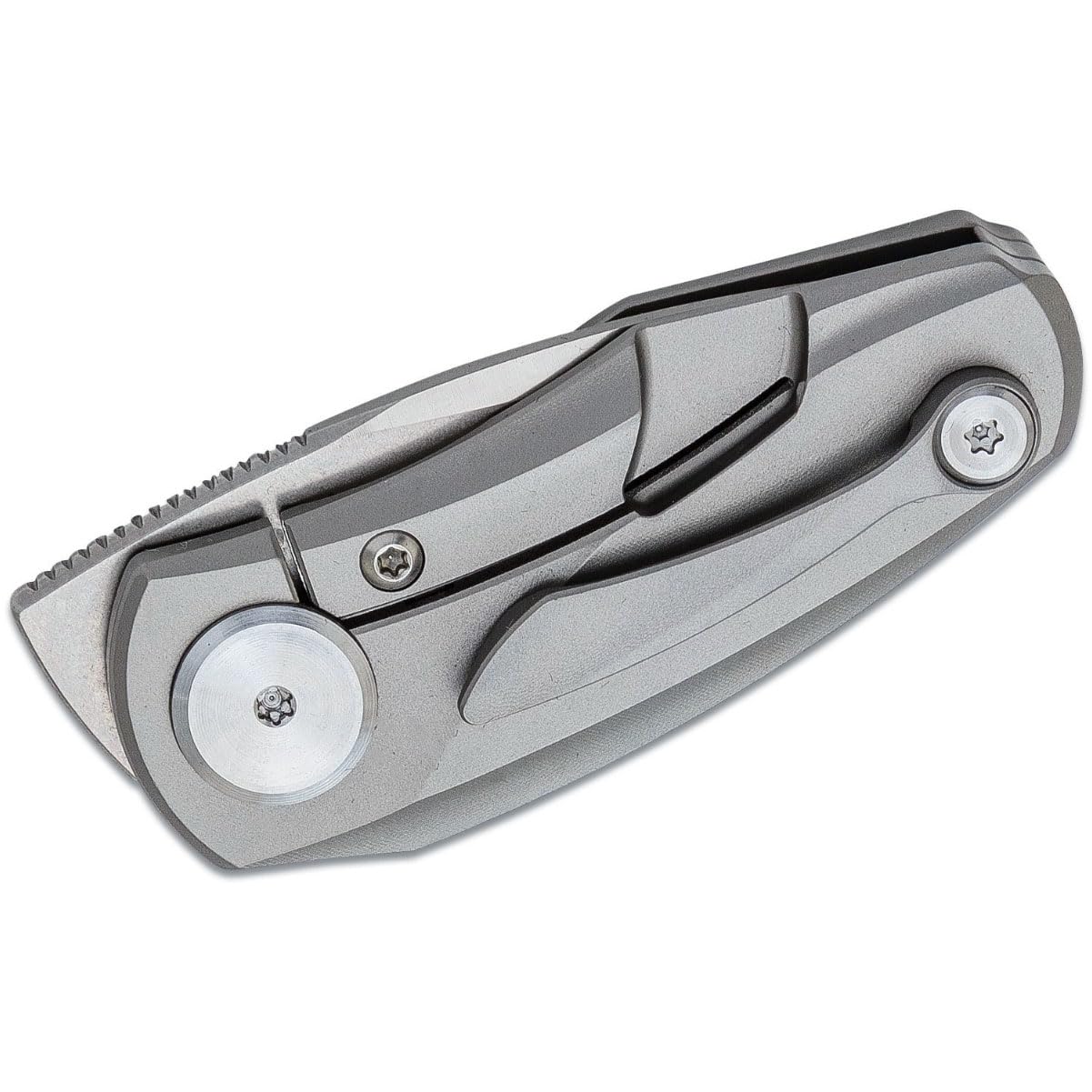 Bestech Knives BT1913A Tulip Framelock Gray EDC Folding Pocket Knife - Outdoor Camping, Hiking & Everyday Carry