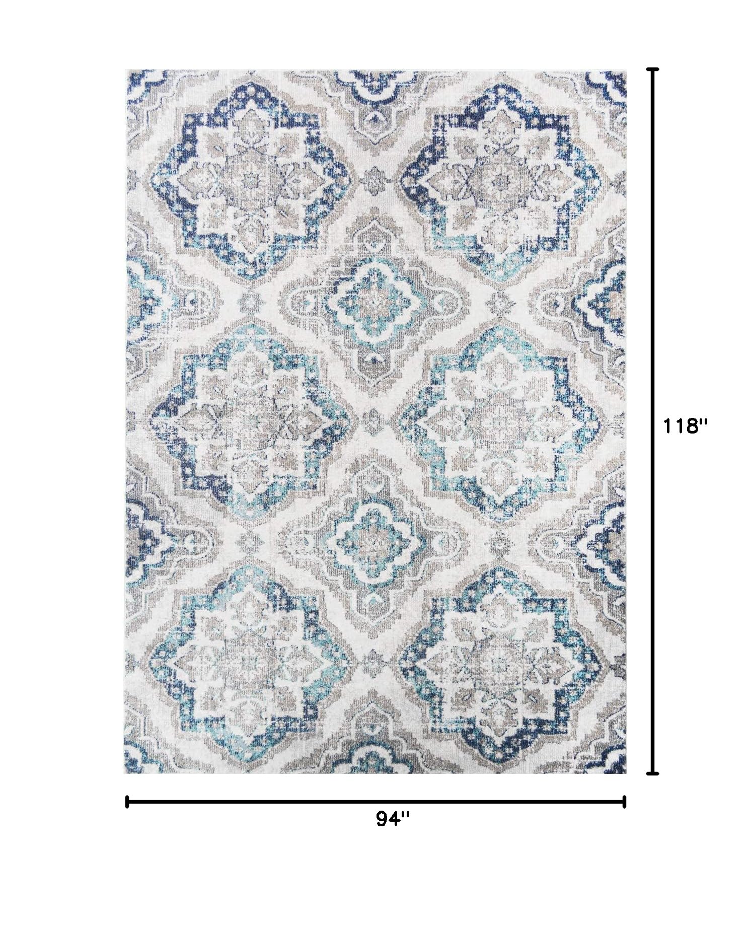 Mayberry Rug Terrazzo Area Rug 7'10