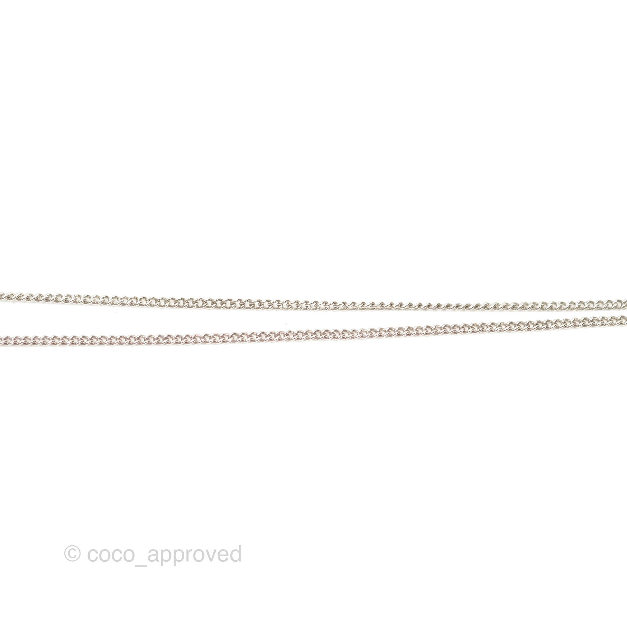 Chanel CC Pearl Necklace in Silver Tone 09V - Elegant Pearl Jewelry for Women | Perfect for Parties, Weddings & Special Occasions
