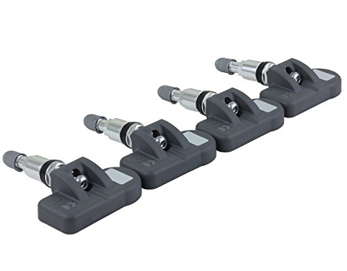 RAREELECTRICAL New Set of 4 Tire Pressure Monitoring Sensors (TPMS) - Compatible with Cadillac Deville 2001-2005 & Seville STS - Replaces OEM Part Numbers 25773946, 25773946, 15136883 - for Accurate Tire Pressure Alerts & Safe Driving
