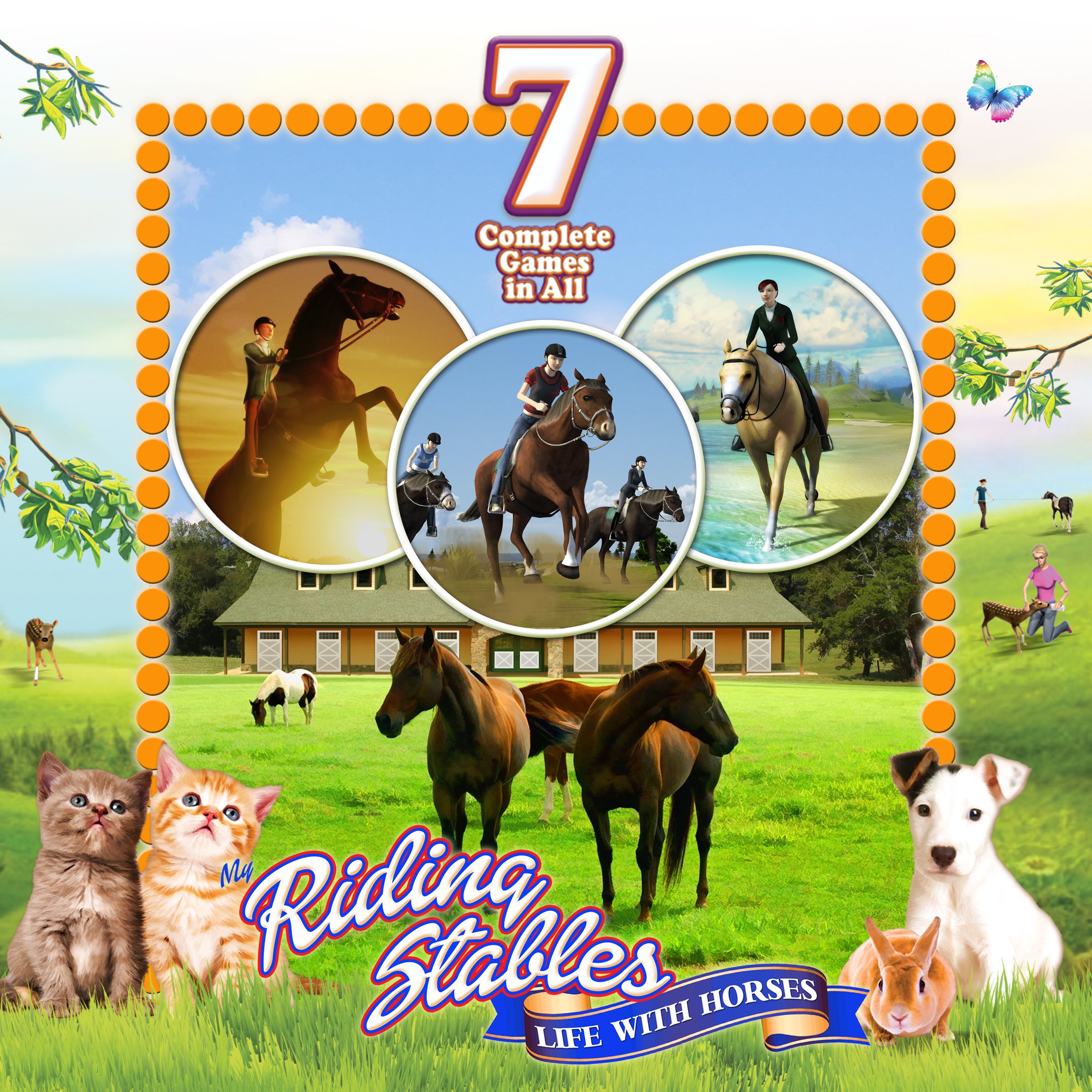 World of Animals: Pets 'n Pals Collection - 7 Complete Games for Kids & Families - Perfect for Home, School, and Party Entertainment