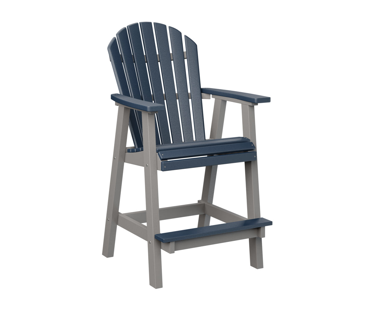 Berlin Gardens Comfo Back Bar Chair - Adjustable Height Swivel Stool for Kitchen Island, Breakfast Nook & Home Bar - Comfortable Padded Seat with Footrest - Perfect for Dining, Entertaining & Relaxing