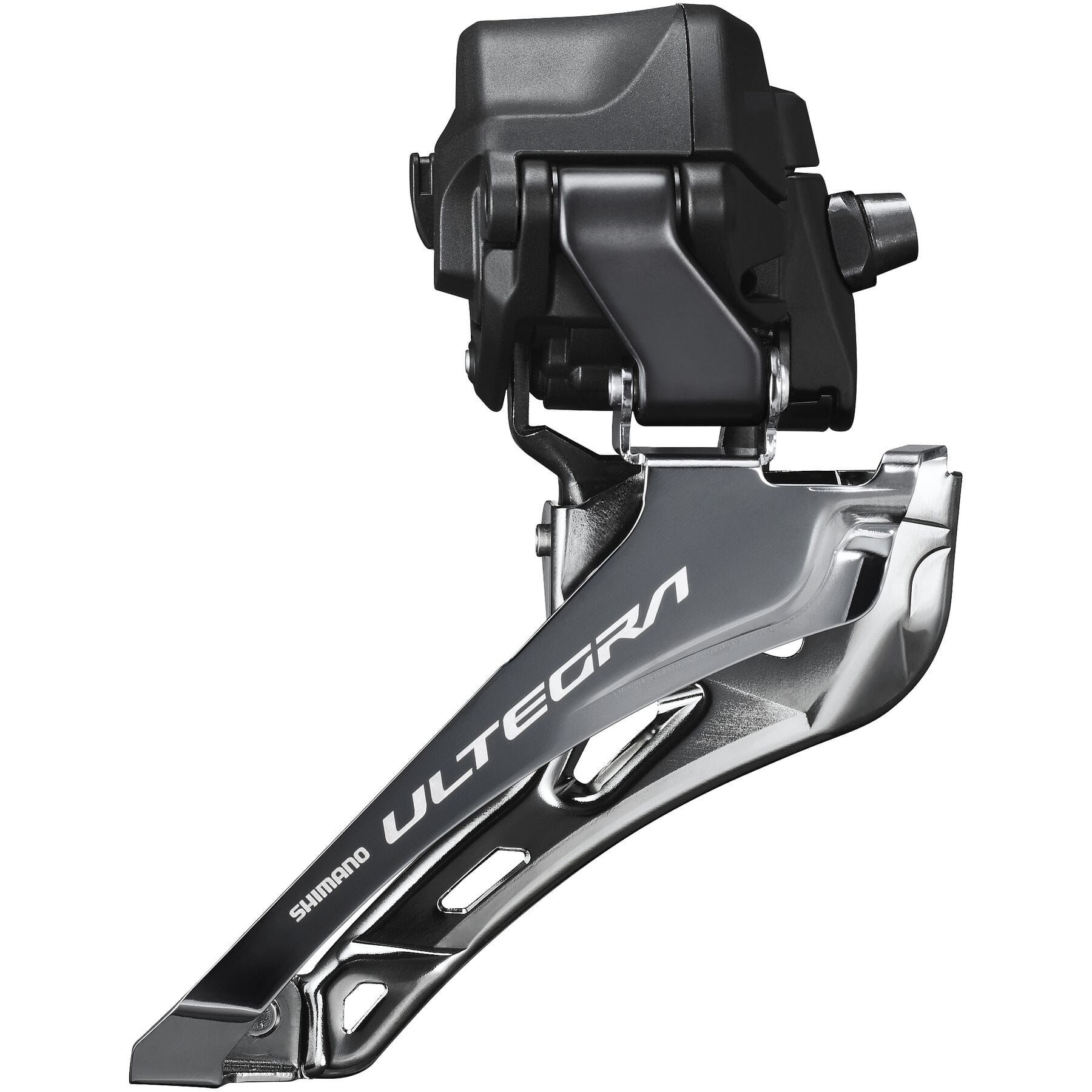 Shimano FD-R8150 Ultegra Di2 12-Speed Front Derailleur - E-Tube Wireless Compatible, Braze-On Mount, Double Chainring - Perfect for Road Bikes & Performance Cycling