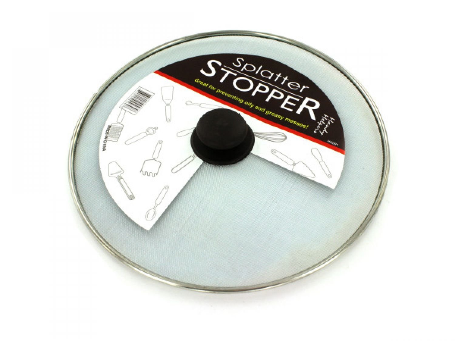 Handy Helpers Splatter Stopper Set of 96 - Premium Kitchen Cooking Splatter Guards for Frying Pans & Cookware - Perfect for Sauteing, Frying & Cooking Mess-Free | Kitchen & Dining Essentials