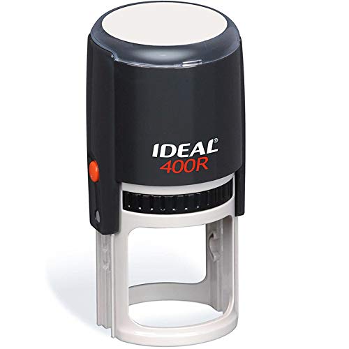 Self Inking Teacher Stamp - Custom Grading Stamp for Classroom, Teacher Supplies & Gradebook - 400 Round Rubber Stamp with 'Study Harder' Message - Perfect for Grading Papers, Homework Feedback & Classroom Organization