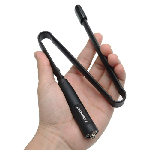 TD 152 18.8 Inch Foldable SMA Female Tactical Antenna for VHF/UHF - Perfect for Ham Radio, Emergency Communication & Outdoor Adventures