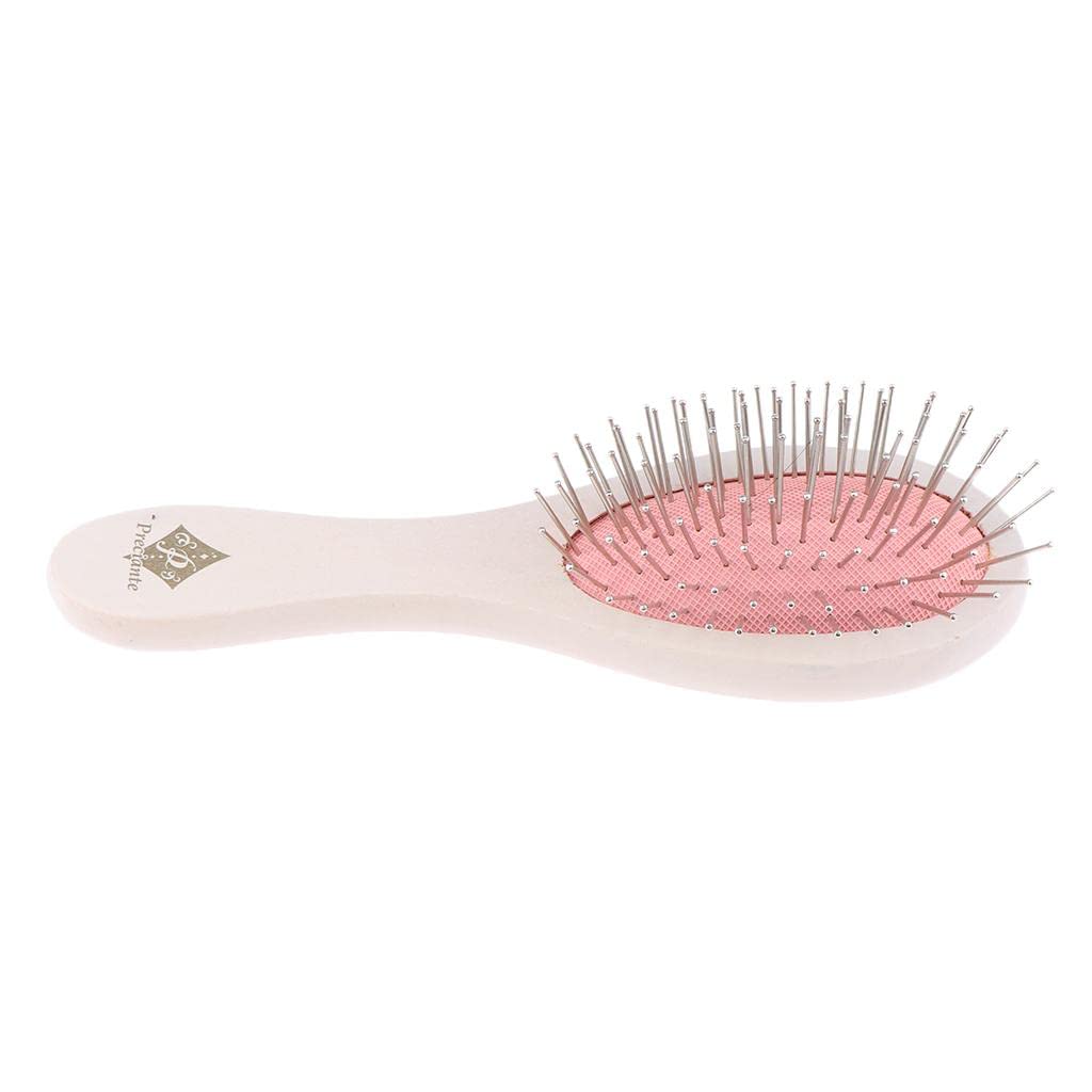 GAH Scalp Massage Hairbrush - Anti-Static Detangling Brush with Steel Teeth for Women | Gentle Hair Care for Curly, Thick & Long Hair | Perfect for Daily Styling & Relaxation at Home or Salon