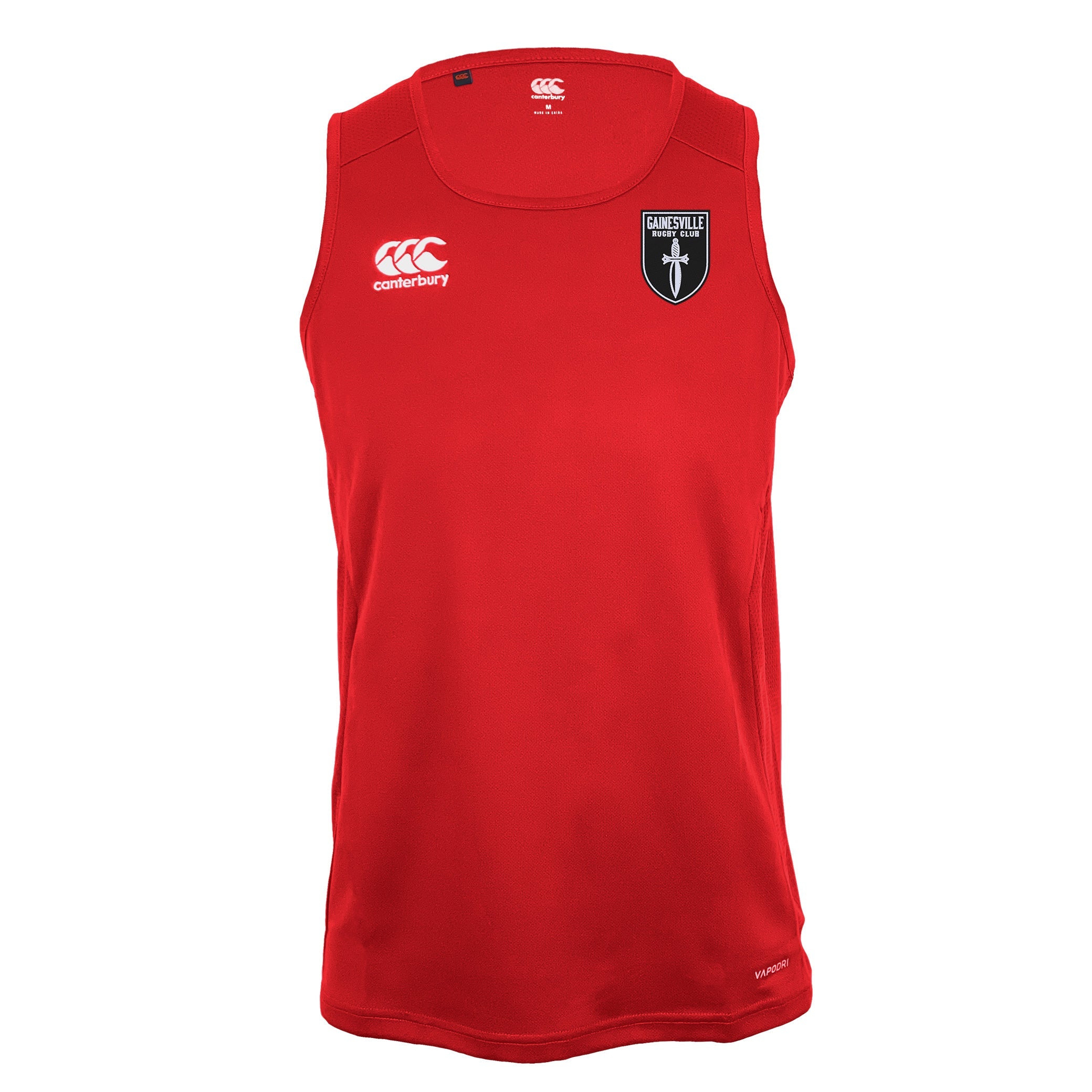Gainesville Spartans RFC CCC Club Dry Singlet - Moisture-Wicking Rugby Jersey for Men - Perfect for Training, Matches & Fan Support