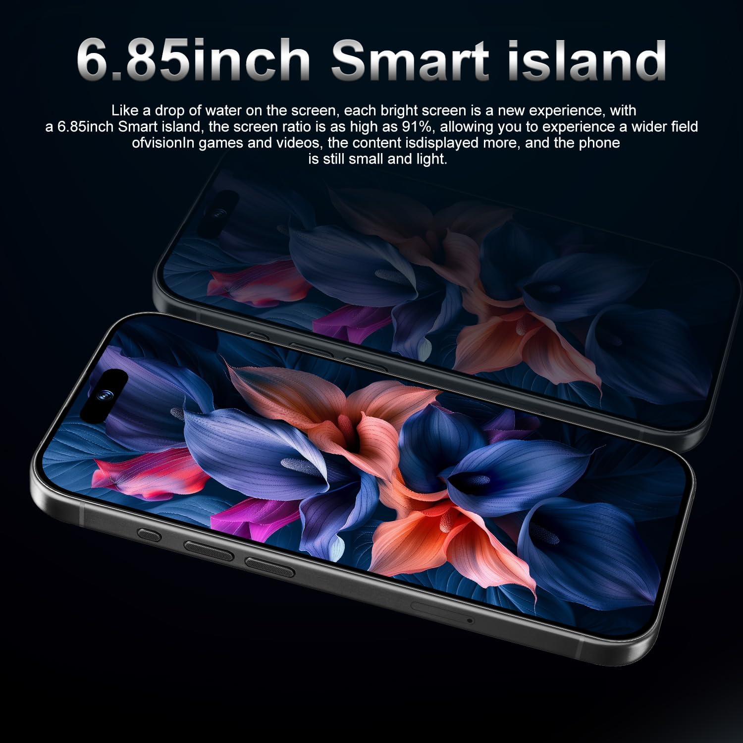 Unlocked iPhone 15 Pro Max 5G Smartphone - 12GB RAM 512GB Storage, 6.85