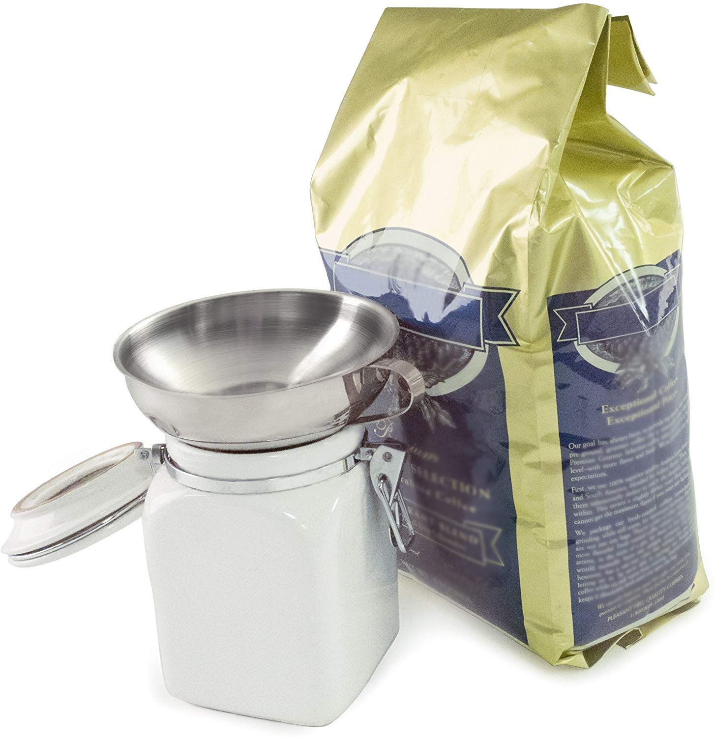 Premium Wide Mouth Funnel - Durable Kitchen & Lab Funnel for Easy Liquid Transfer - Perfect for Cooking, Baking, Oil Changing & DIY Projects