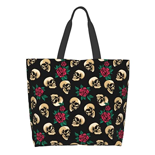 Rose Flower Skull