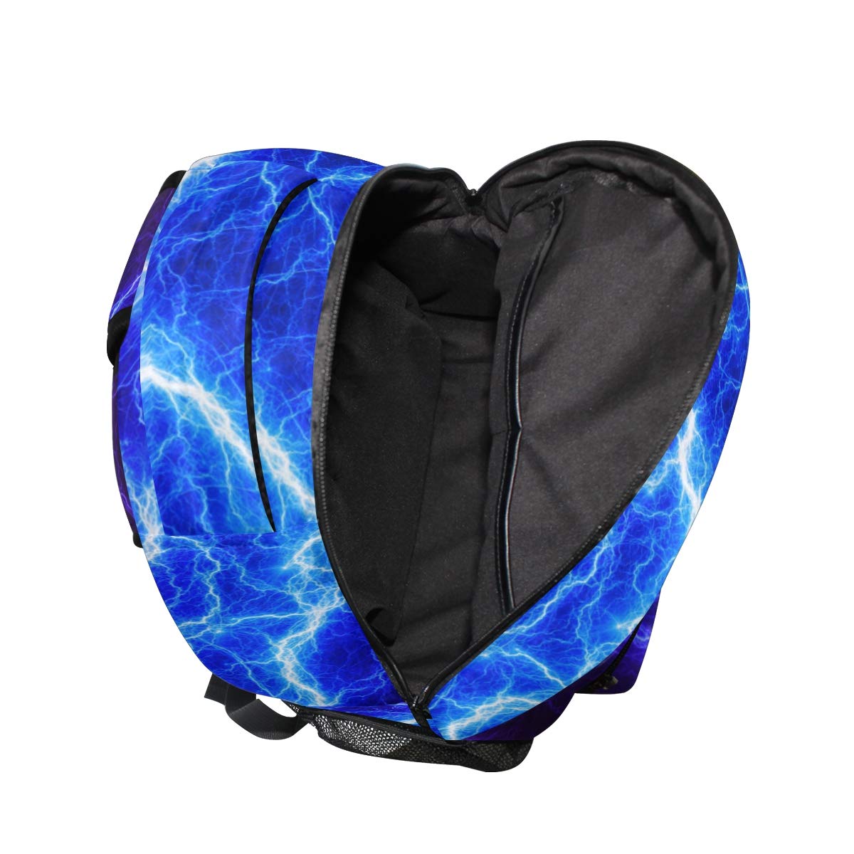 Lightning Backpack for Boys & Girls - 14 Inch Laptop Backpack with Starry Lightning Pattern, Durable School Bookbag for Teens | Perfect for School, Travel & Daily Use