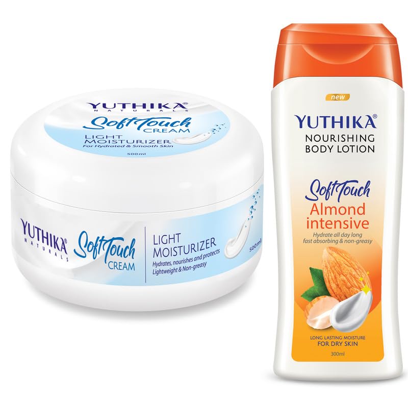 Body Lotion 300ml & Moisturizer 500ml