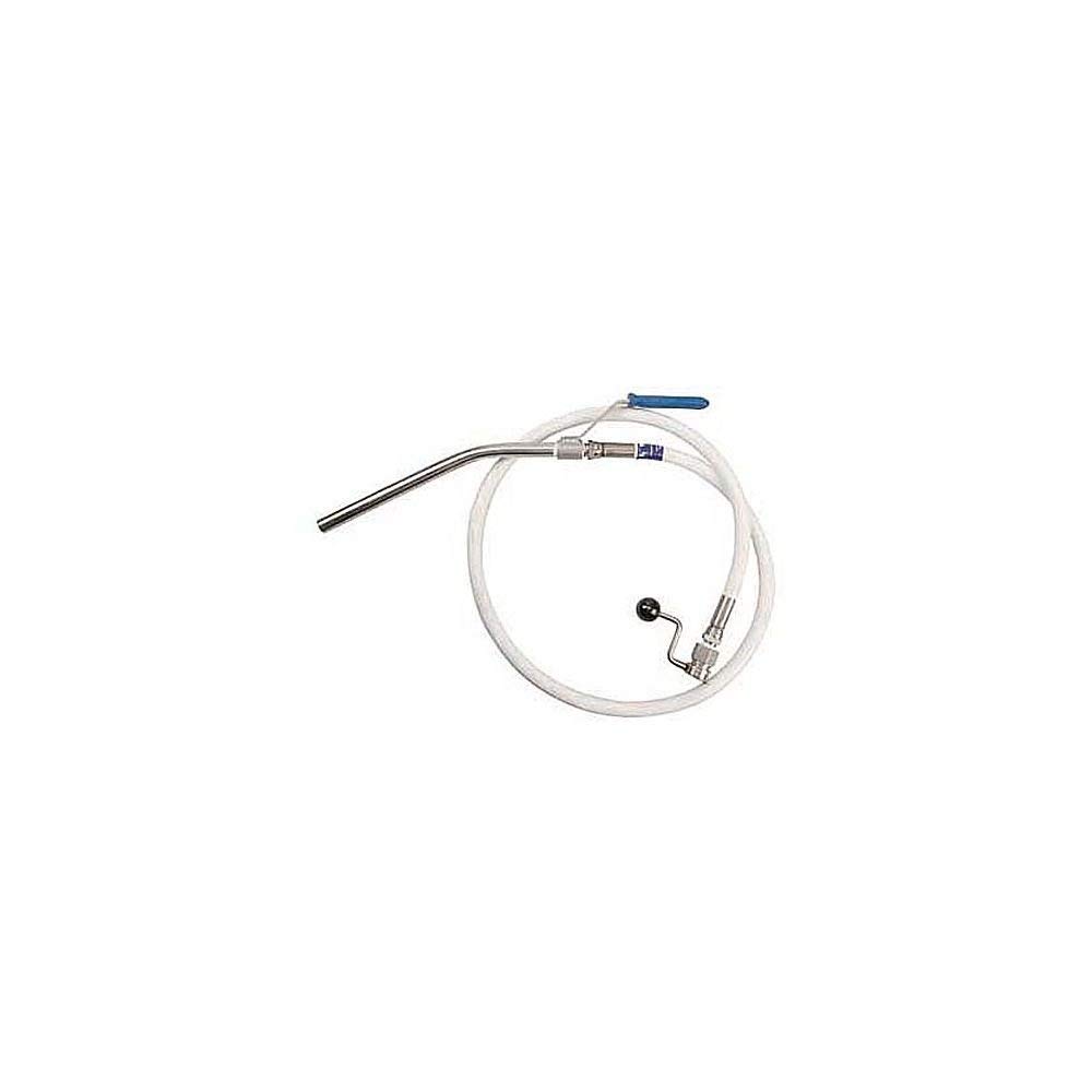 Ultrafryer Systems 12330 6 Ft Wash Wand Hose Filter Assembly - Commercial Deep Fryer Cleaning Kit for Restaurant & Food Truck Maintenance