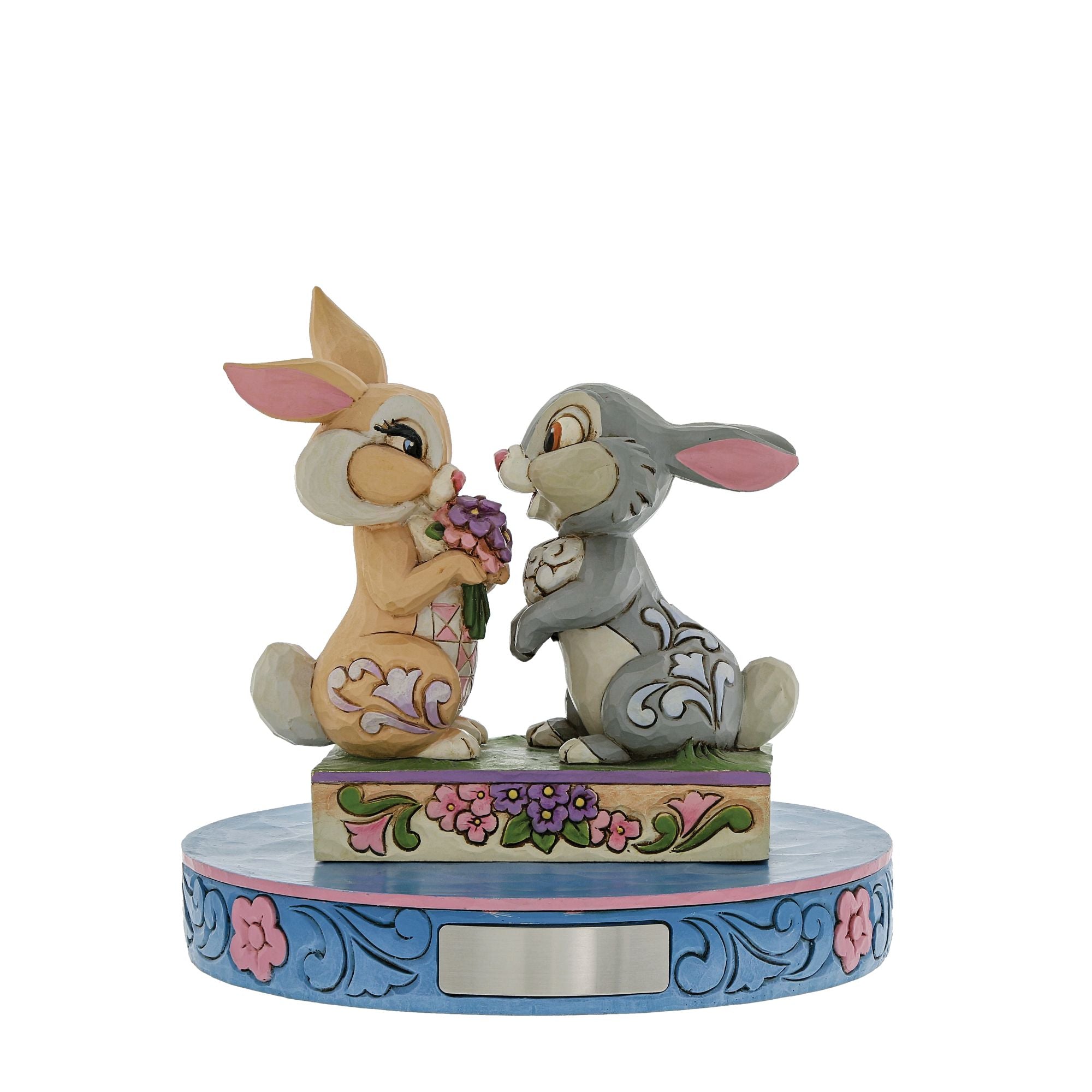 Thumper and Blossom - Cute Bunny Plush Toy for Kids | Perfect for Easter Gifts, Nursery Decor & Children's Bedtime Comfort