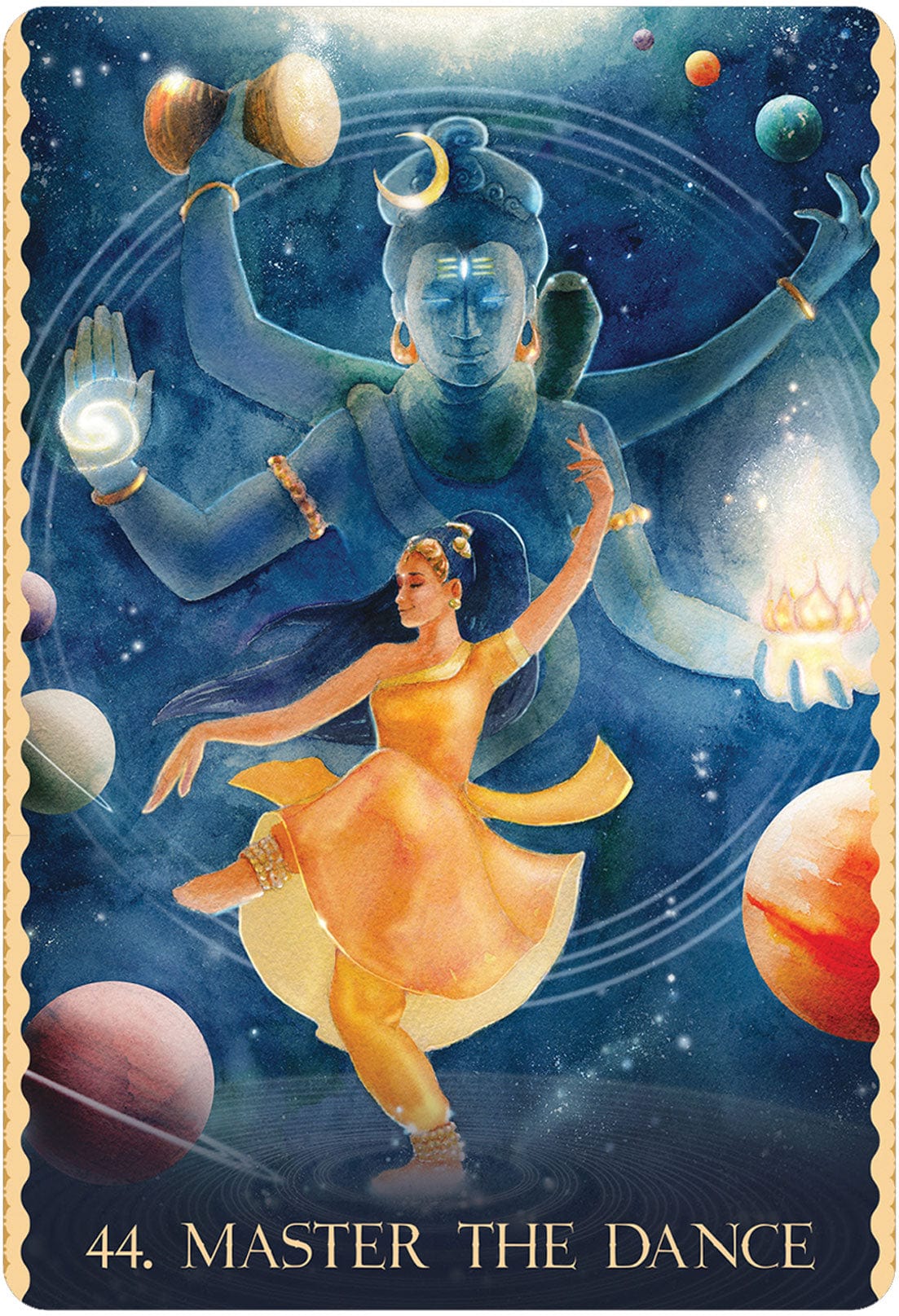 Cosmic Dancer Oracle Deck - 78-Card Divination Deck with Spiritual Guidance, Astrology & Cosmic Wisdom | Perfect for Tarot Readings, Meditation & Self-Discovery