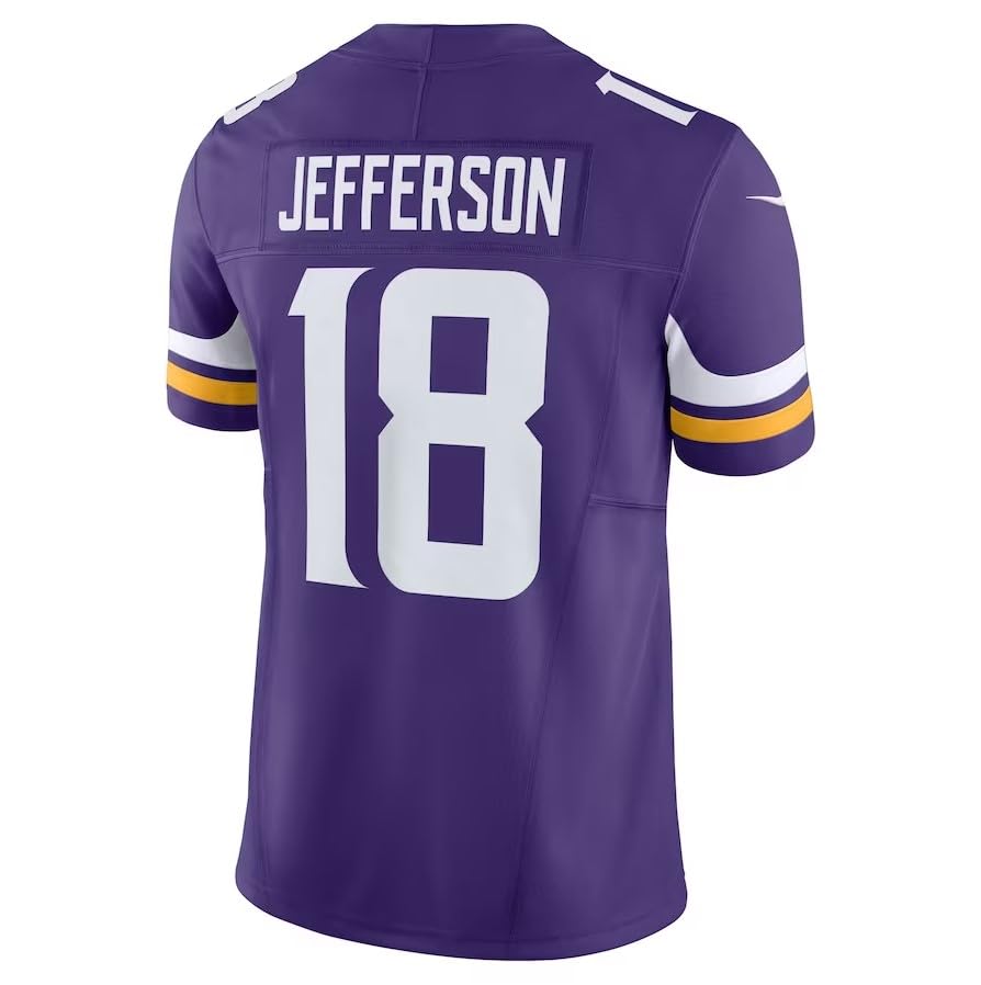 Authentic Youth NHL Jefferson Purple Hockey Jersey - Official Vikings Team Apparel for Kids | Perfect for Game Day, Sports Events & Fan Gear