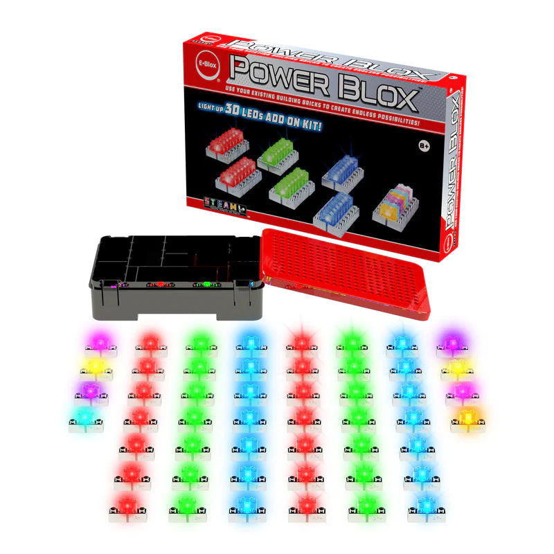 Power Blox™ LED Add-On Set - Brighten Your Space with Customizable Lighting for Home, Office, and Gaming Setup