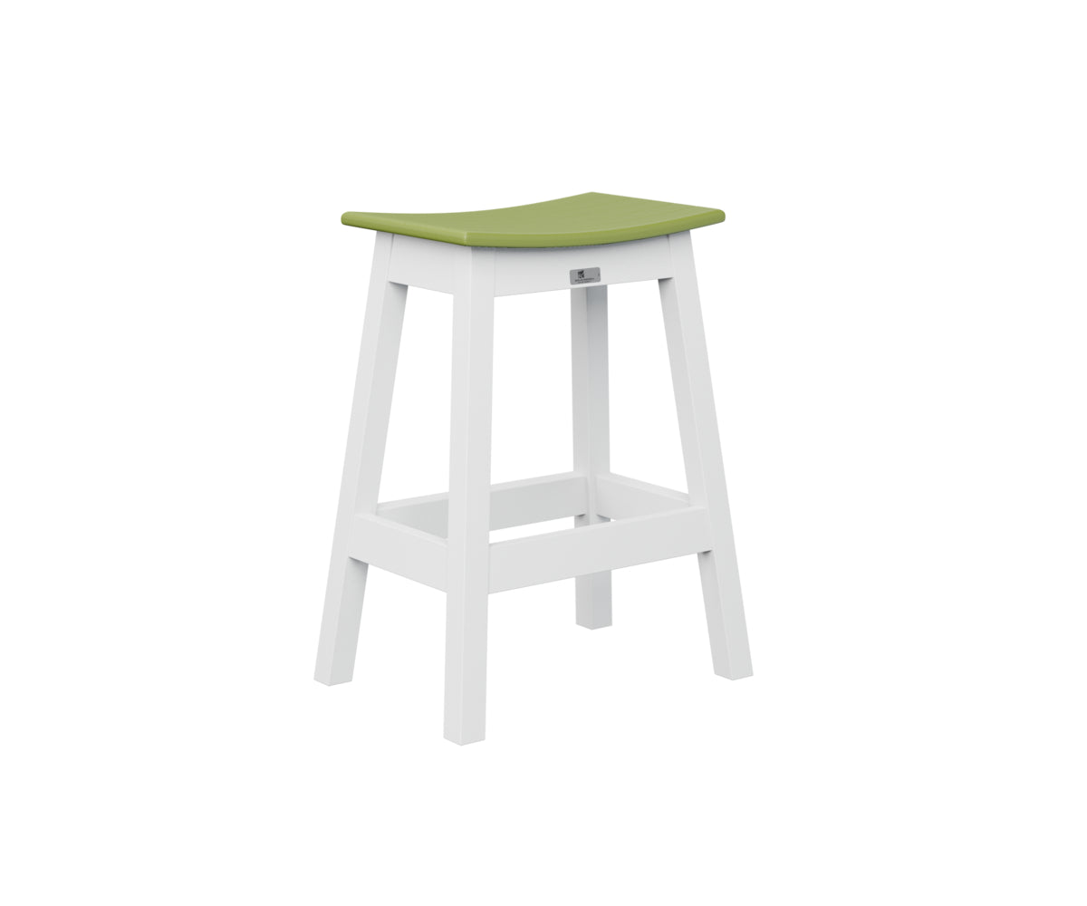 Berlin Gardens Saddle Counter Stool - 30