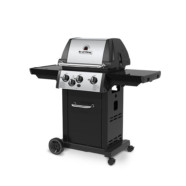 Broil King Monarch 340 BBQ Grill with Side Burner - Liquid Propane Gas Grill for Outdoor Cooking, Backyard Parties & Camping | Model 834264