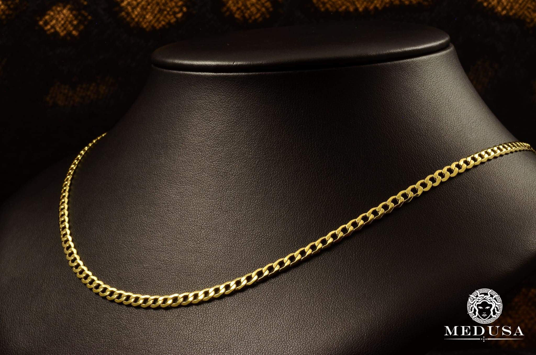 4.5mm Curb Link Hollow Chain Necklace for Women - Dainty Gold & Silver Jewelry - Perfect for Layering, Everyday Wear & Gifts