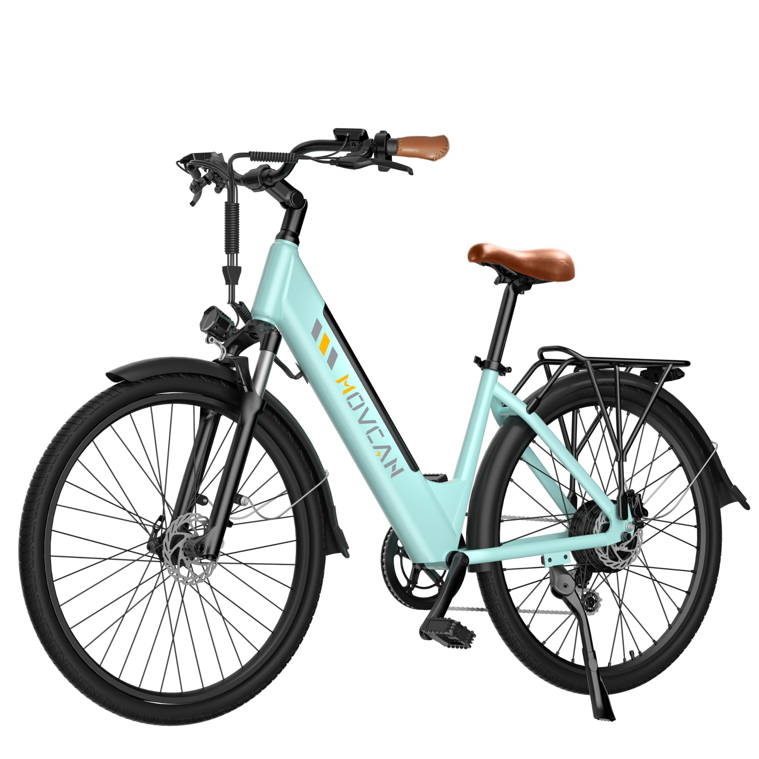 V80 1000W Electric Bike for Adults - 28MPH 48V 13Ah Removable Battery, 26