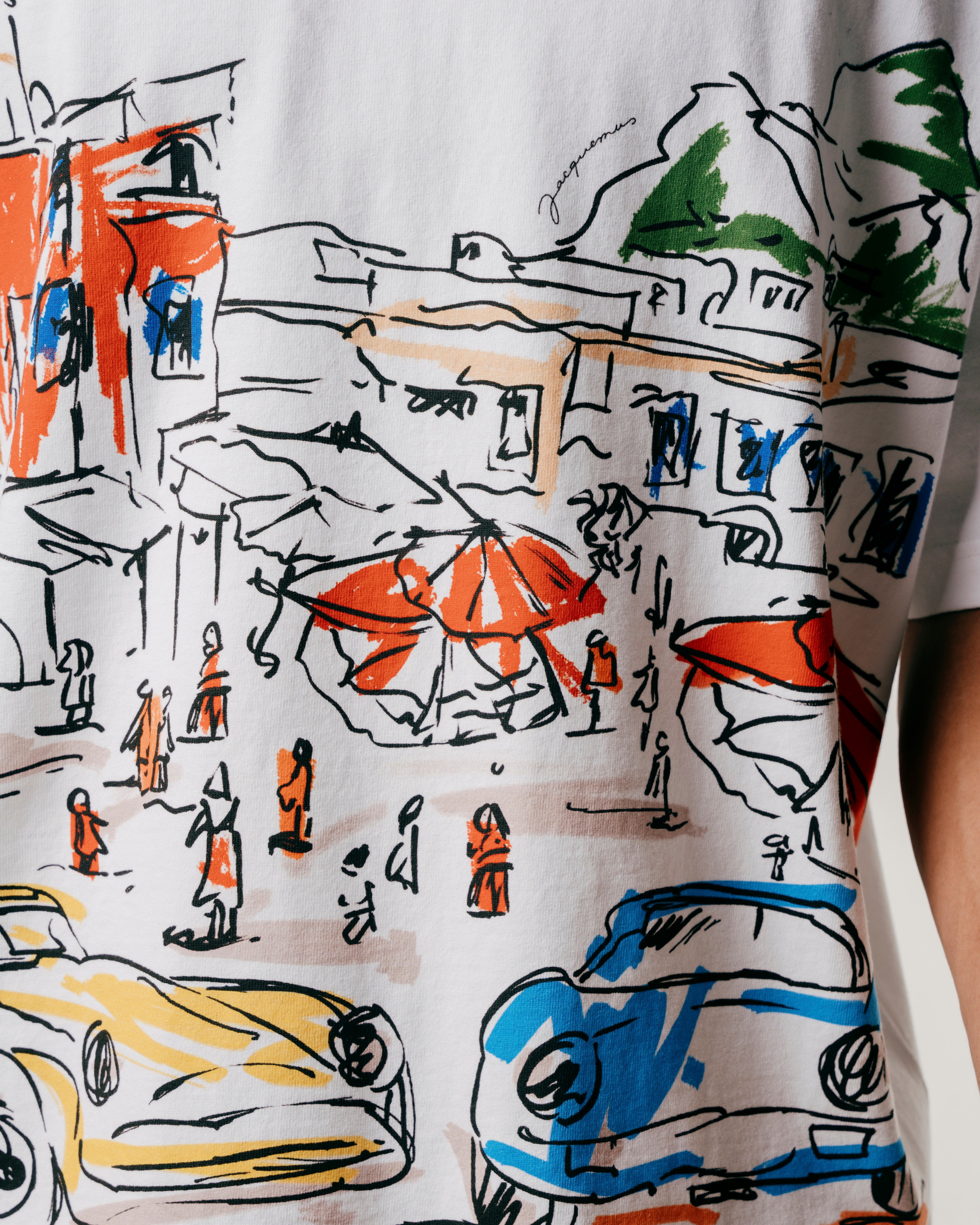 Jacquemus Le Tee Largo MC - Oversized Cotton T-Shirt for Women | Casual Streetwear & Summer Outfits | Perfect for Everyday Wear, Beach Days & Weekend Getaways