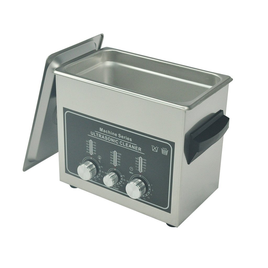 Rhegeneshop 110V 3L Stainless Steel Industrial Ultrasonic Cleaner with Heater & Timer - Perfect for Jewelry, Dental Tools, and Automotive Parts Cleaning