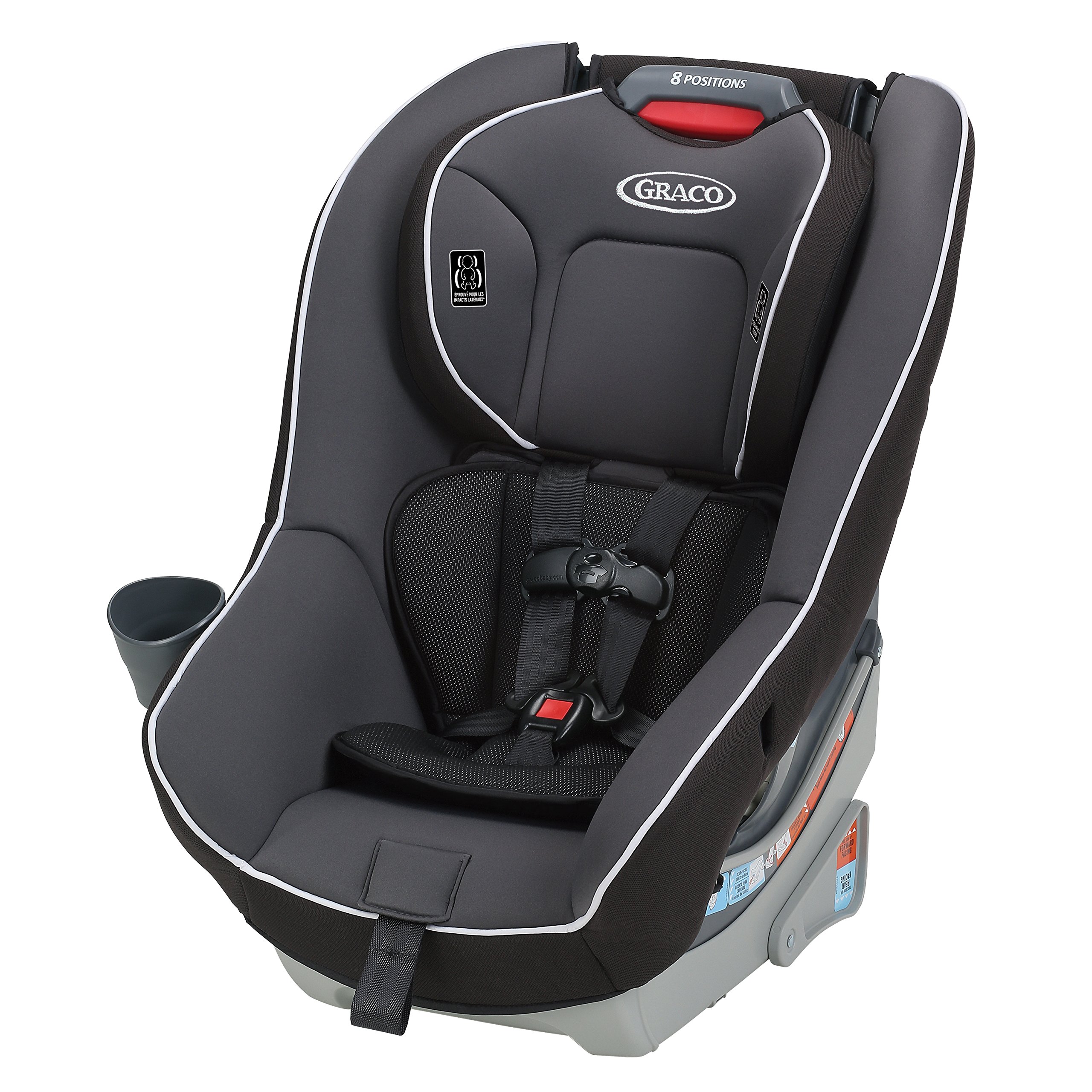 Graco Contender 65 Convertible Car Seat - 2-in-1 Forward & Rear Facing Infant to Toddler Car Seat (5-65 lbs) | Safe & Comfortable for Babies | Perfect for Family Travel & Daily Commutes