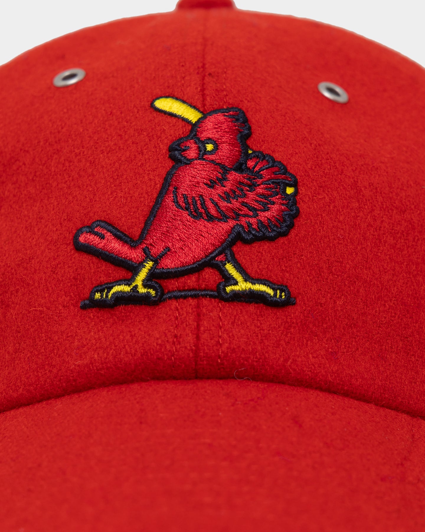 47 Brand St. Louis Cardinals Wooly '47 Clean Up Strapback Red Baseball Cap - Adjustable Snapback Hat for Men & Women - Perfect for Baseball Games, Casual Wear & Sports Fans