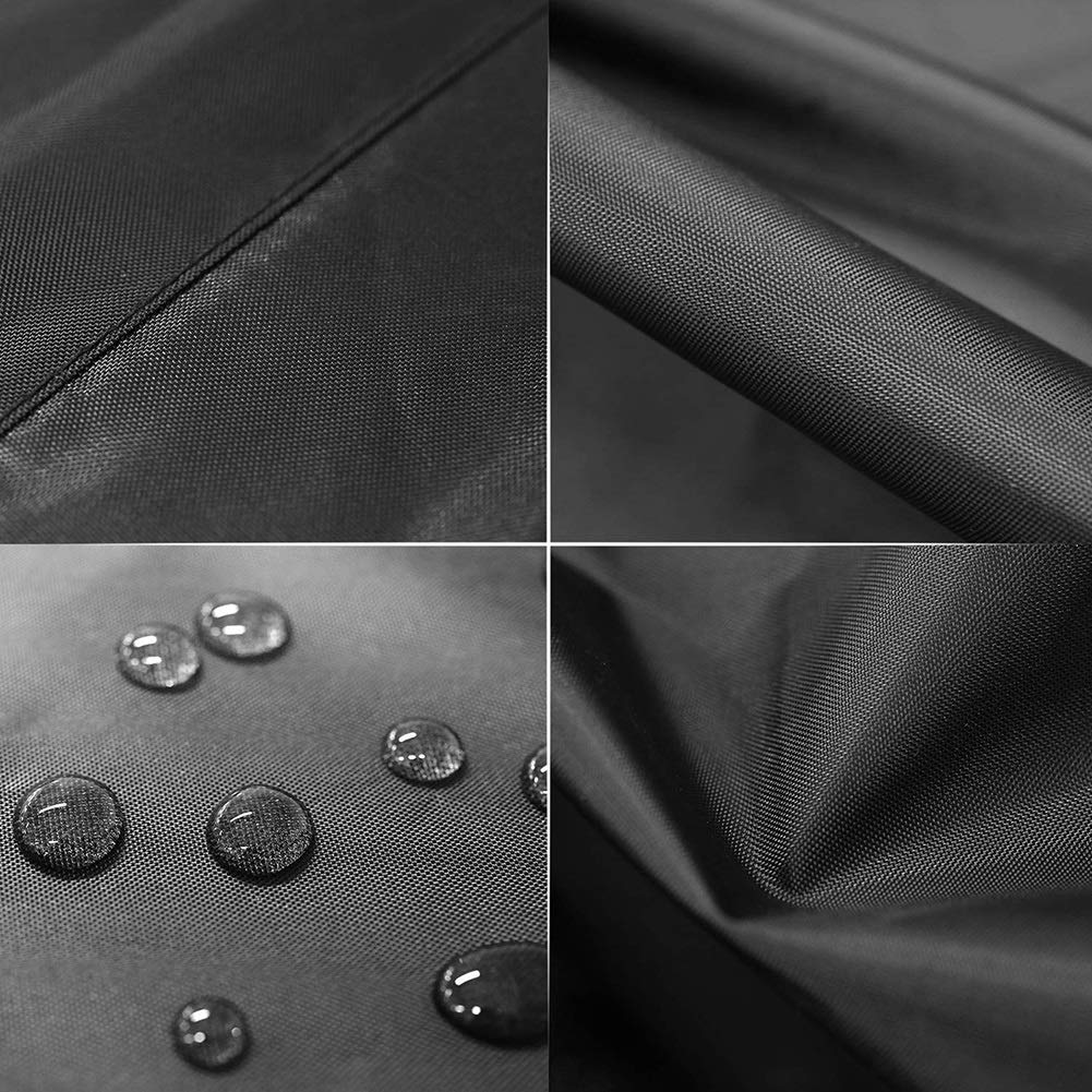 **210x140x70cm Black Oxford Cloth Patio Furniture Covers – Waterproof, Dust-Proof, UV-Resistant for Outdoor Garden & Patio Furniture – Perfect for Rectangle Chairs, Tables & Loungers**