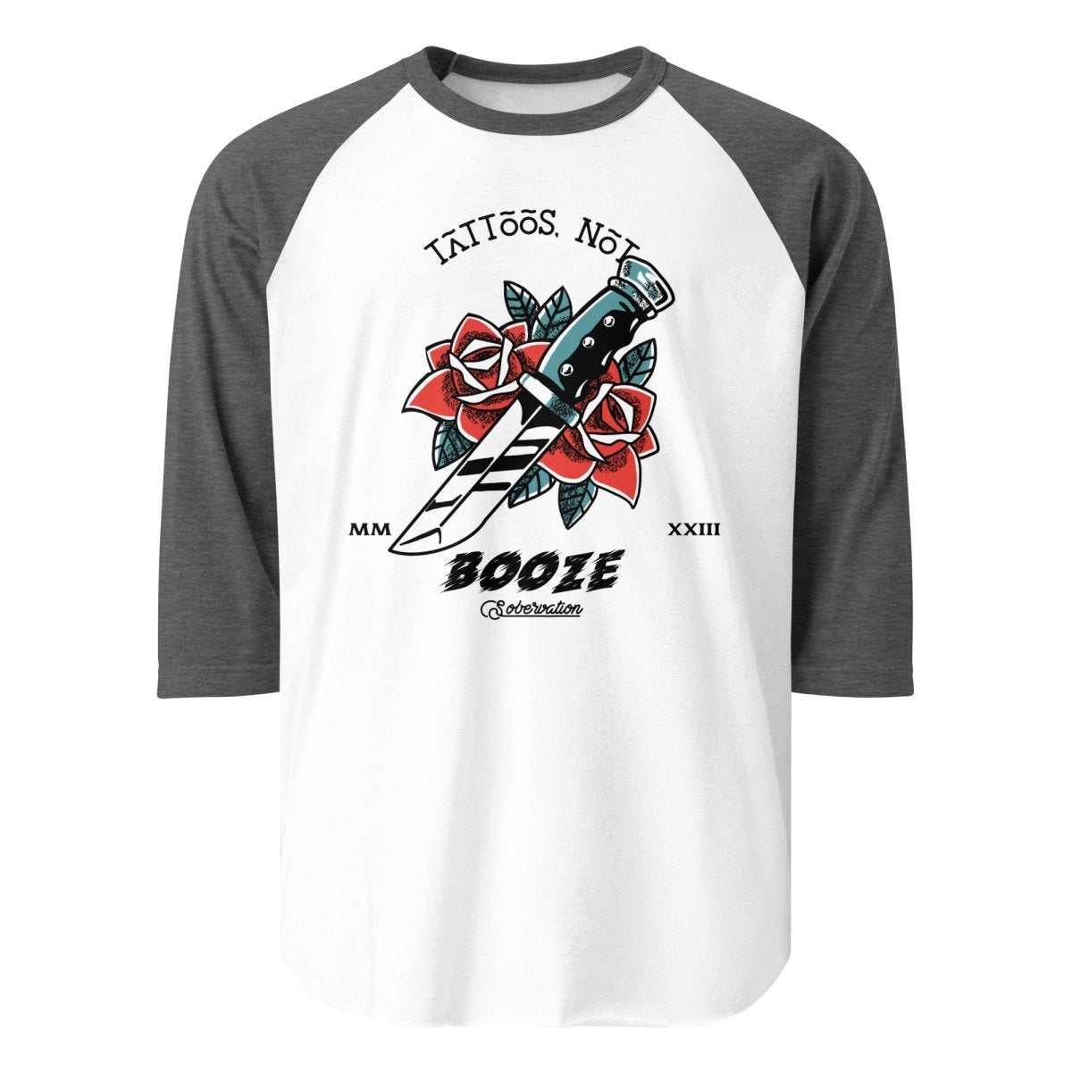 White/Heather Charcoal