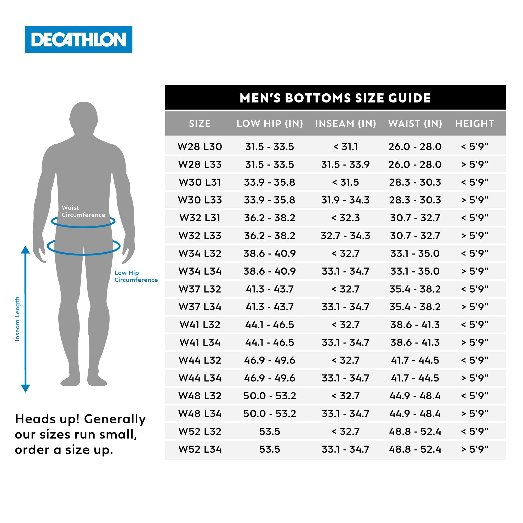 Quechua Men's SH500 Waterproof Hiking Pants - Lightweight, Windproof & Quick-Dry for Outdoor Adventures, Camping & Trekking