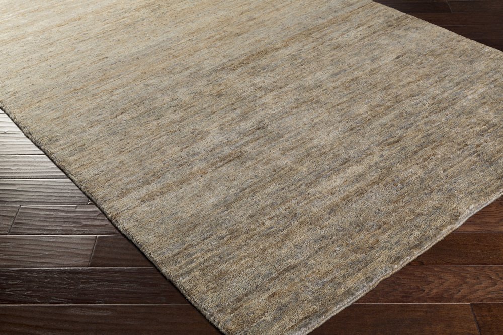 Surya Crusoe Gray Area Rug 2' x 3' - Soft Medium Gray Modern Rug for Living Room, Bedroom & Office - Cozy Home Decor & Floor Covering