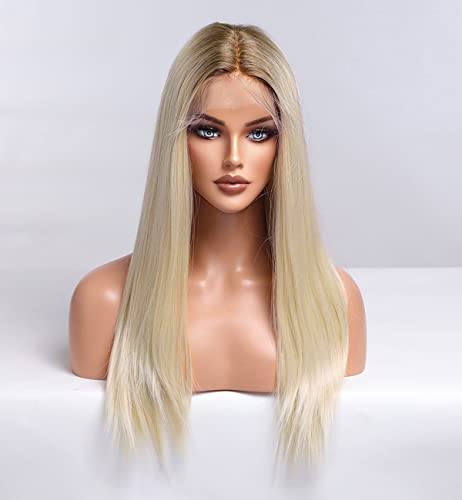 Heat Friendly Silky T-Part Synthetic Wig for Women - Perfect for Daily Wear, Cosplay & Special Occasions
