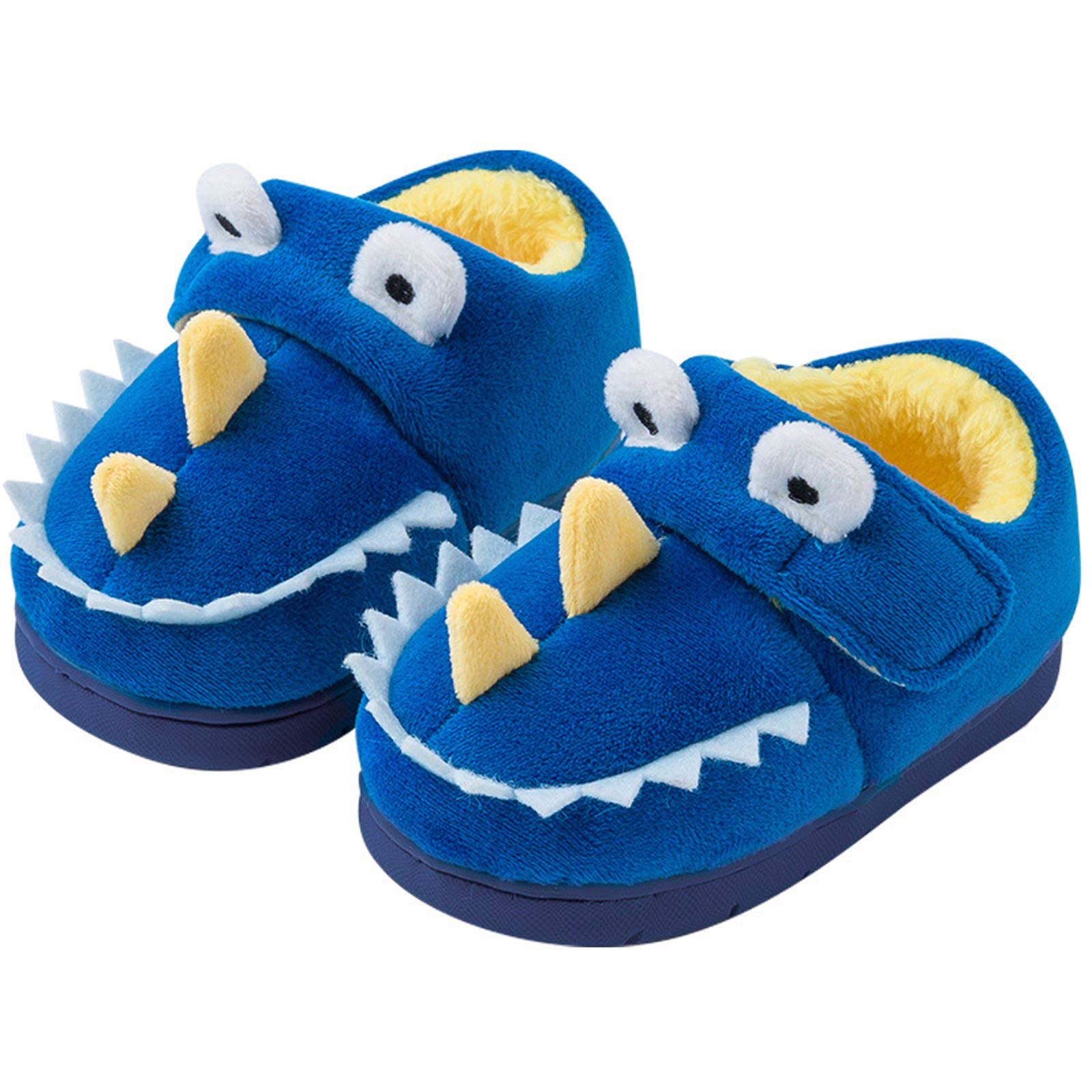 FCTREE Kids Dinosaur Slippers - Warm House Shoes for Toddler Boys & Girls | Cozy Indoor Footwear for Playtime & Home Comfort