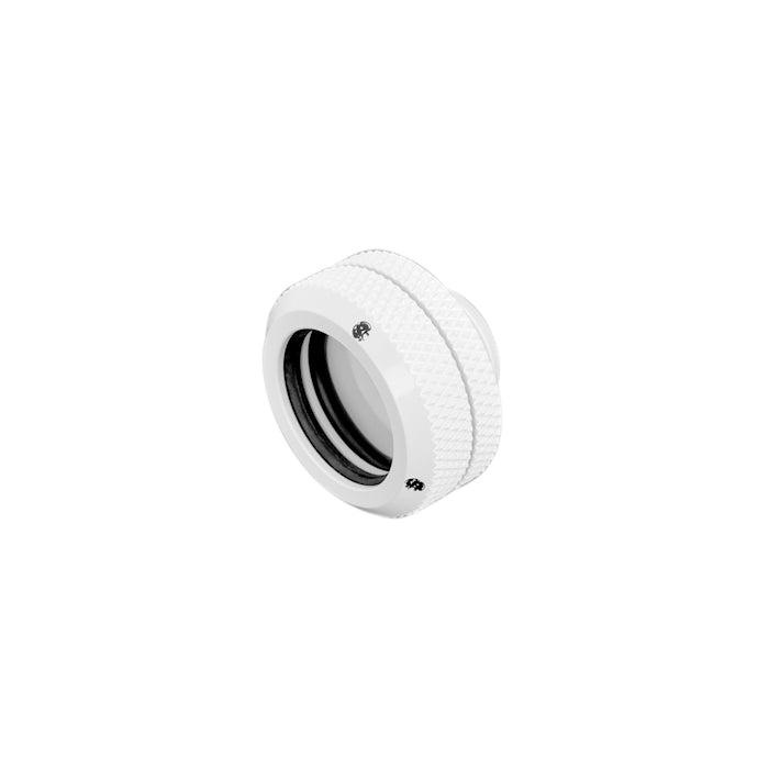 Bitspower Multi Link Fitting for 16mm OD - Premium White Compression Fitting for Custom Water Cooling PC Builds | Perfect for Gaming Rigs & Liquid Cooling Systems