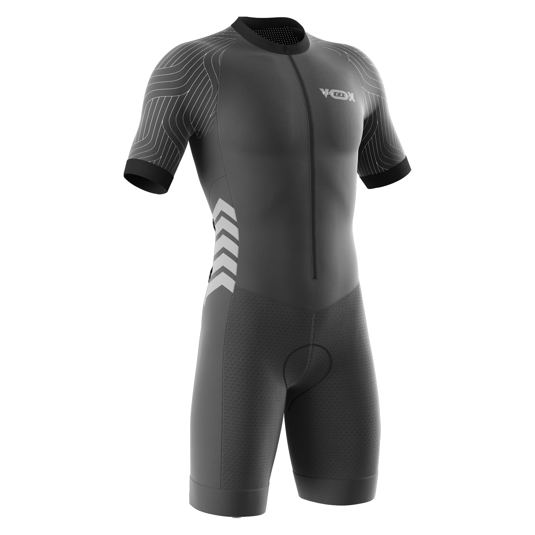 Men's Triathlon Suit - Cycling, Running & Swimming Skinsuit for Athletes - Perfect for Triathlons, Training & Competitions
